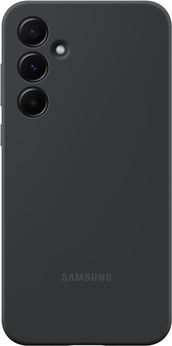 Image of Samsung Silicone Case EF-PA556 für das Galaxy A55 5G - Cover - Samsung - Galaxy A55 5G - 16,8 cm (6.6) - Schwarz (EF-PA556TBEGWW)