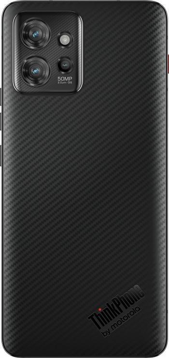 Image of Motorola ThinkPhone - 5G Smartphone - Dual-SIM - RAM 8 GB / Interner Speicher 256 GB - pOLED-Display - 6.6 - 2400 x 1080 Pixel (144 Hz) - Triple-Kamera 50 MP, 13 MP - front camera 32 MP - Carbon Black
