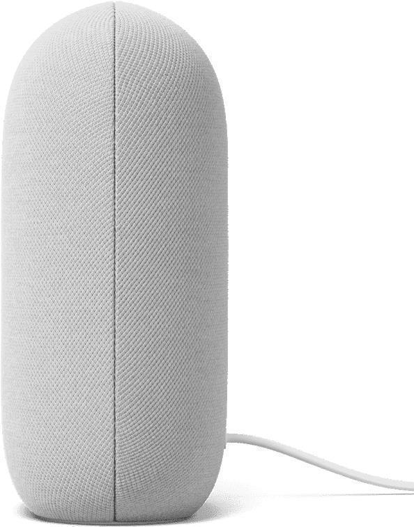 Image of Google Nest Audio Chalk - Google Assistant - Oval - Weiß - Kunststoff - Chromecast,Chromecast Audio - Android - iOS (GA01420-NO)