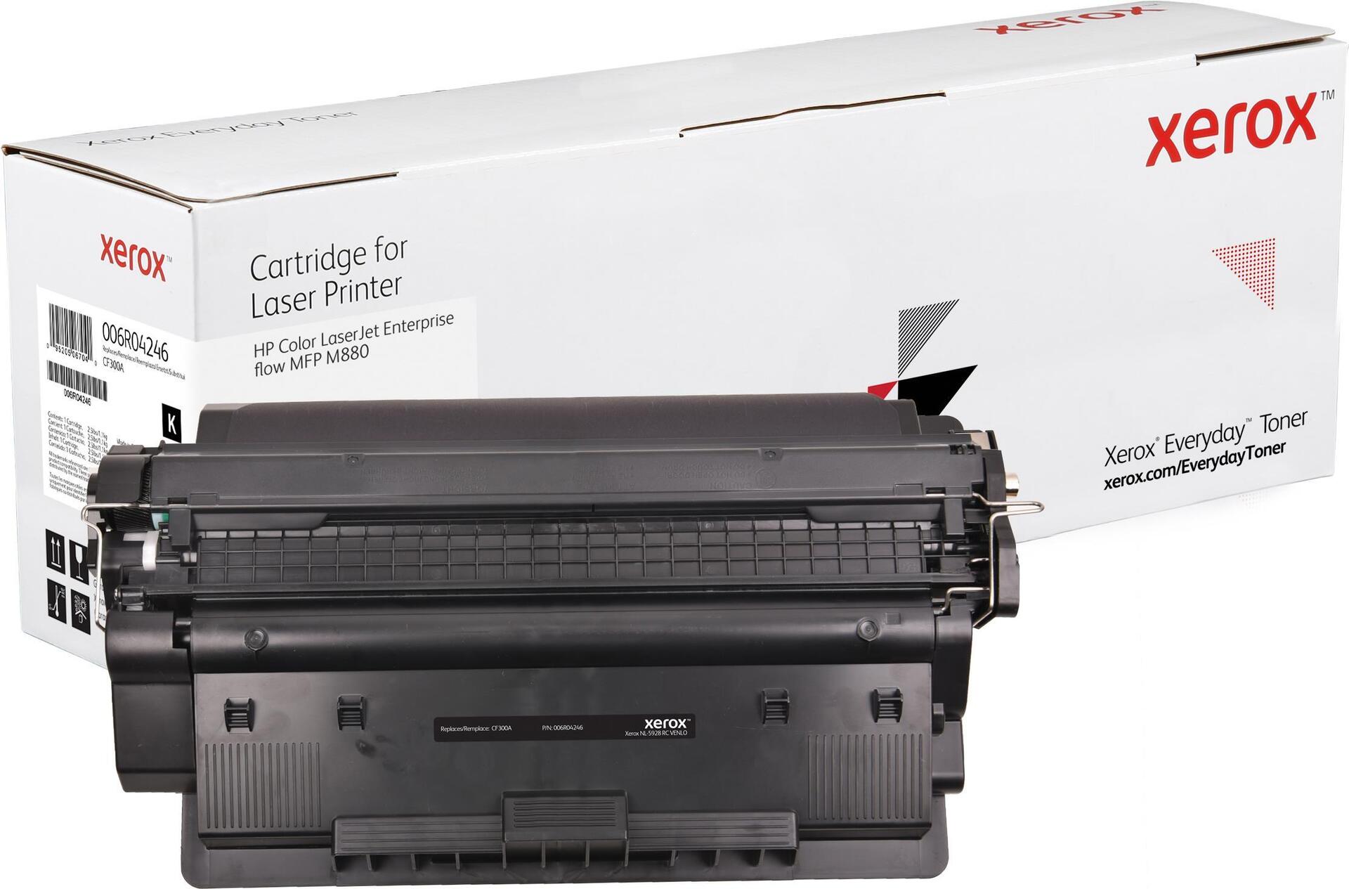 Image of Xerox Everyday - Schwarz - kompatibel - Tonerpatrone - für HP Color LaserJet Managed Flow MFP M880, LaserJet Enterprise Flow MFP M880