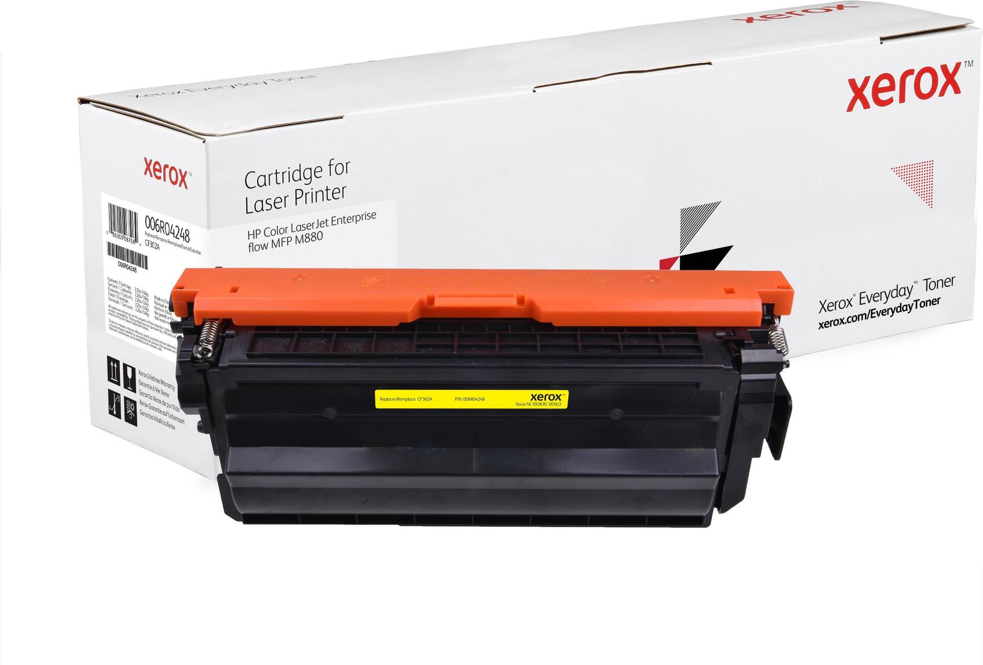 Image of Xerox Everyday - Gelb - kompatibel - Tonerpatrone - für HP Color LaserJet Managed Flow MFP M880, LaserJet Enterprise Flow MFP M880