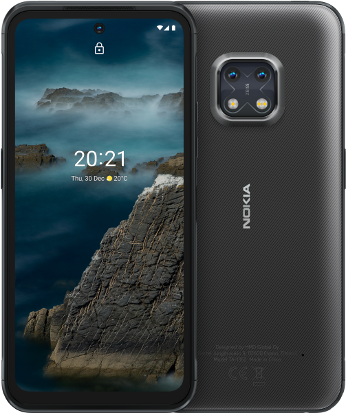 Image of Nokia XR20 - Smartphone - Dual-SIM - 5G NR - 64GB - 16,90cm (6,67) - 2400 x 1080 Pixel - RAM 4GB - 2 x Rückkamera 8 MP Frontkamera - Android - Granit (VMA750J9DE1CN0)