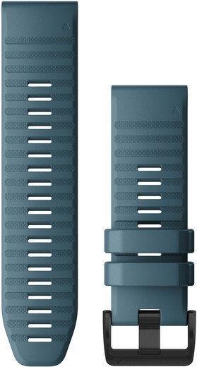 Image of Garmin QuickFit - Uhrarmband - lakeside blue - für fenix 6X Pro, Pro Solar, Sapphire (010-12864-03)