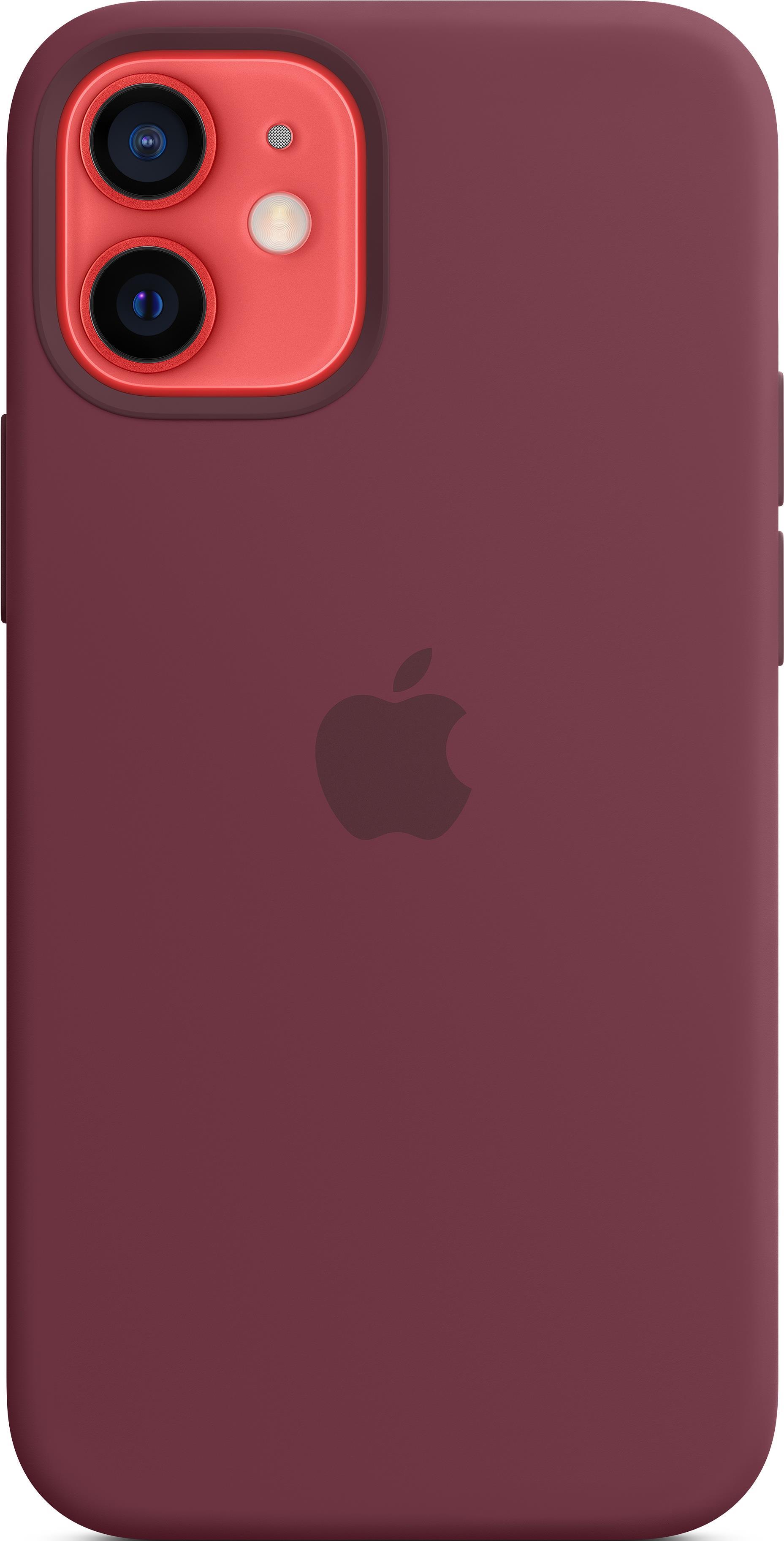 Image of Apple Case with MagSafe - Case für Mobiltelefon - Silikon - Pflaume - für iPhone 12 mini (MHKQ3ZM/A)