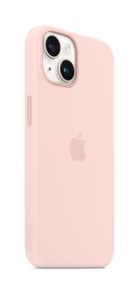 Image of Apple - Case für Mobiltelefon - mit MagSafe - Silikon - Chalk Pink - für iPhone 14 (MPRX3ZM/A)