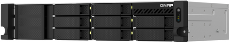 Image of QNAP TS-864eU - NAS-Server - 8 Schächte - Rack - einbaufähig - SATA 6Gb/s - RAID RAID 0, 1, 5, 6, 10, 50, JBOD, 60 - RAM 8 GB - Gigabit Ethernet / 2.5 Gigabit Ethernet - iSCSI Support - 2U