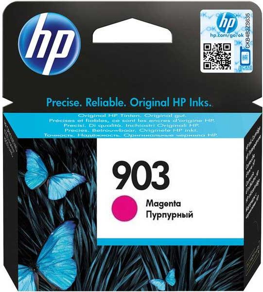 Image of HP 903 - 4 ml - Magenta - Original - Tintenpatrone - für Officejet 6951, 6954, 6962, Officejet Pro 6960, 6970, 6974, 6975