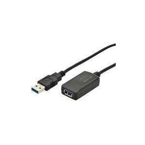 Image of Digitus ASSMANN - USB-Verlängerungskabel - 9-polig USB Typ A (M) - 9-polig USB Typ A (W) - 5 m (USB / Hi-Speed USB / USB 3.0) - aktives Kabel (Signalregenerierung) (DA-73104)