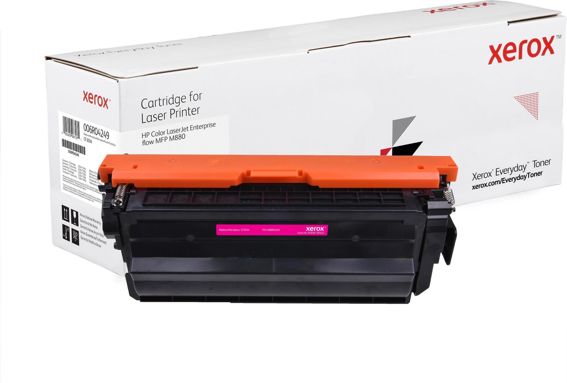 Image of Xerox Everyday - Magenta - kompatibel - Tonerpatrone (Alternative zu: HP CF303A) - für HP Color LaserJet Managed Flow MFP M880, LaserJet Enterprise Flow MFP M880 (006R04249)