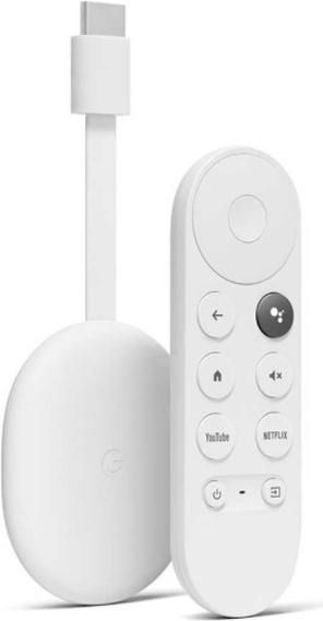 Image of Google Chromecast mit TV - 4K Ultra HD - Android - 3840 x 2160 Pixel - 1080p,2160p - 60 fps - Google TV,NetFlix,YouTube (Chromecast)