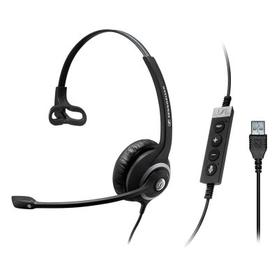 Image of EPOS IMPACT SC 230 USB MS II Headset, Mono, Kabelgebunden USB, In-Line Call Control, zertifiziert für Skype for Business