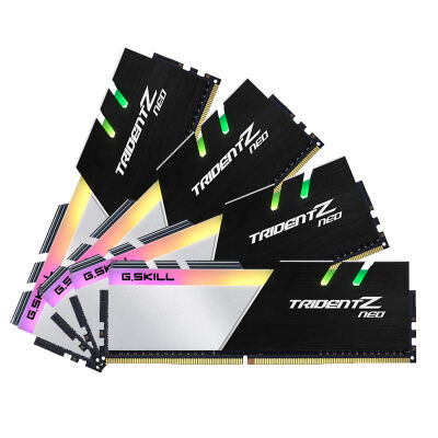 Image of G.SKILL Trident Z Neo 128GB Kit (4x32GB) DDR4-3600 CL18 DIMM Gaming Arbeitsspeicher