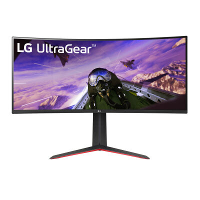 Image of LG 34GP63AP-B Gaming Monitor - Curved, 160 Hz, FreeSync Premium LG UltraGear™ Gaming Monitor