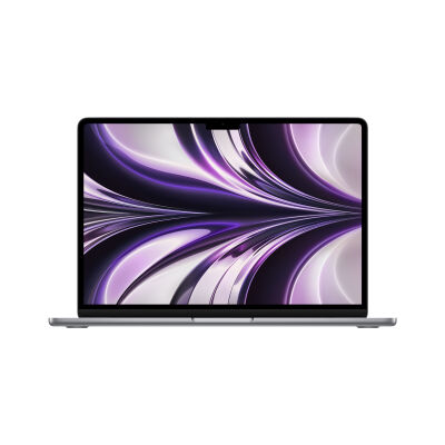 Image of Apple MacBook Air (M2, 2022) MLXX3D/A Space Grau B-Ware Apple M2 Chip mit 10-Core GPU, 8GB RAM, 512GB SSD, macOS - 2022