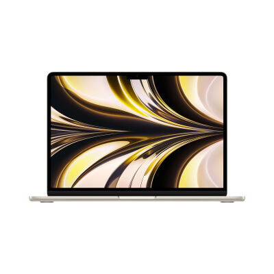 Image of Apple MacBook Air (M2, 2022) MLY13D/A Polarstern B-Ware Apple M2 Chip mit 8-Core GPU, 8GB RAM, 256GB SSD, macOS - 2022