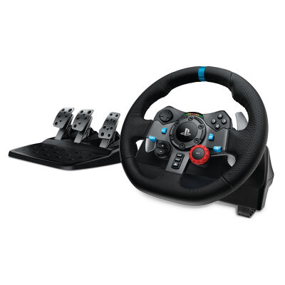 Image of Logitech G29 Driving Force für PS5, PS4, PS3 und PC - Rennlenkrad mit Pedalen und ForceFeedback